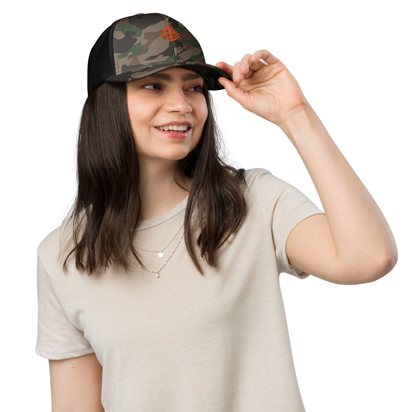An Appeal to Heaven +++ Camouflage trucker hat