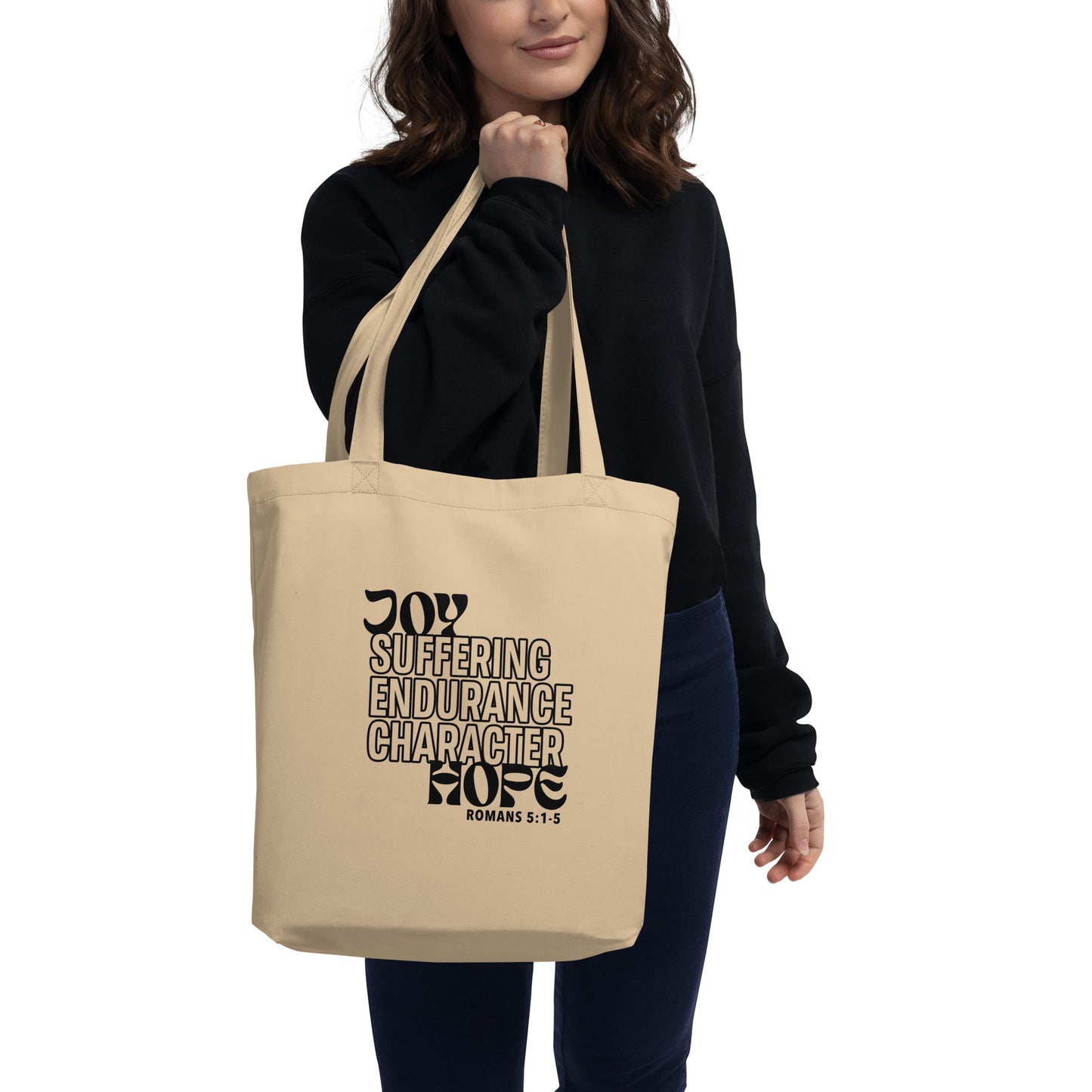 Romans 5 +++ Eco Tote Bag