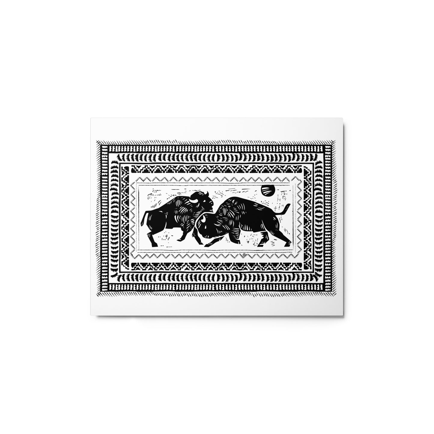 Fight Back +++ Metal print