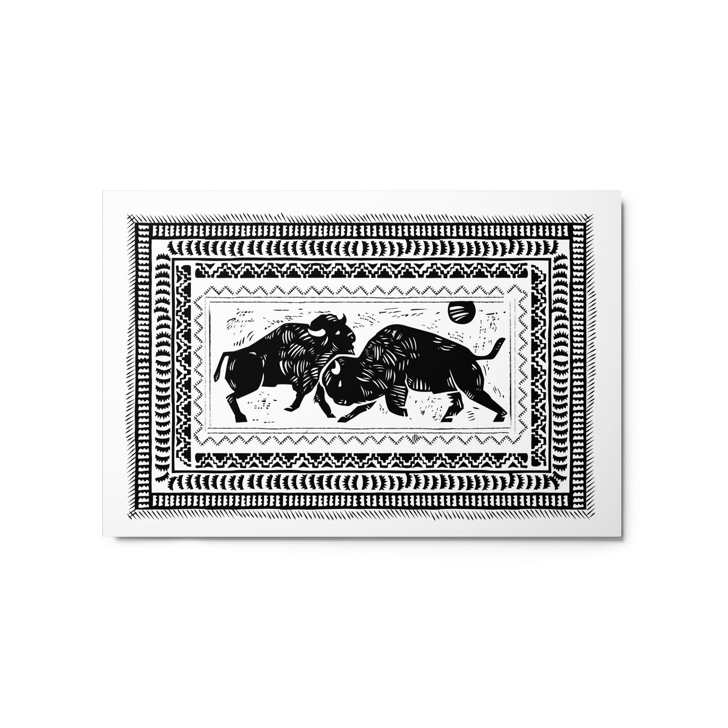 Fight Back +++ Metal print