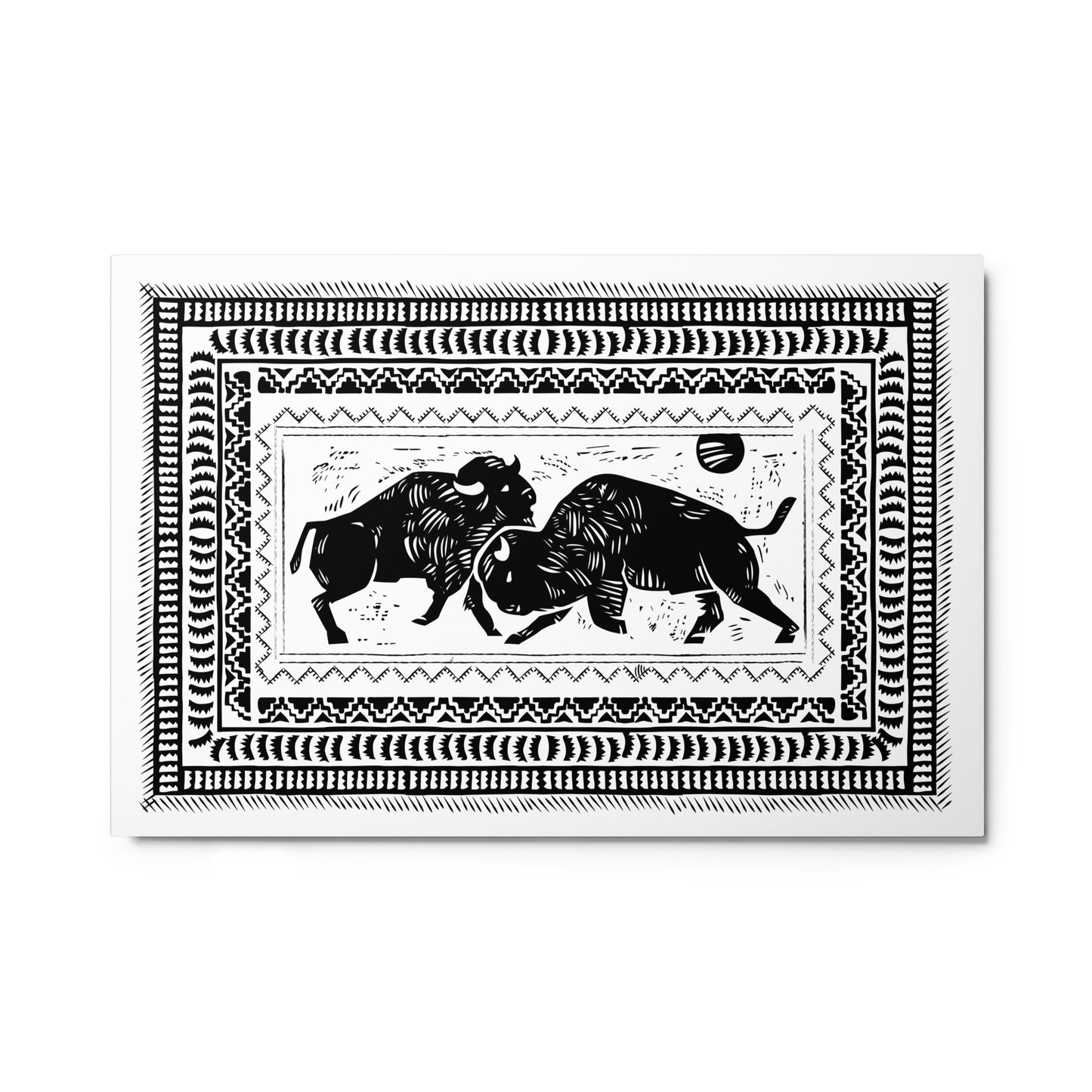 Fight Back +++ Metal print