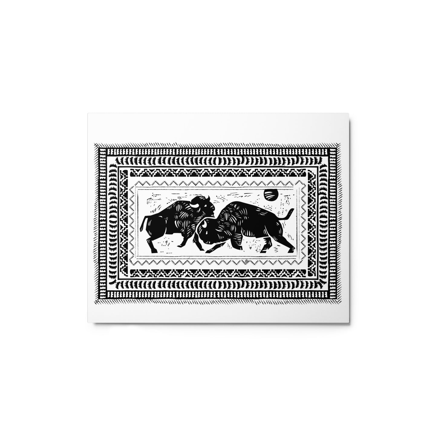 Fight Back +++ Metal print