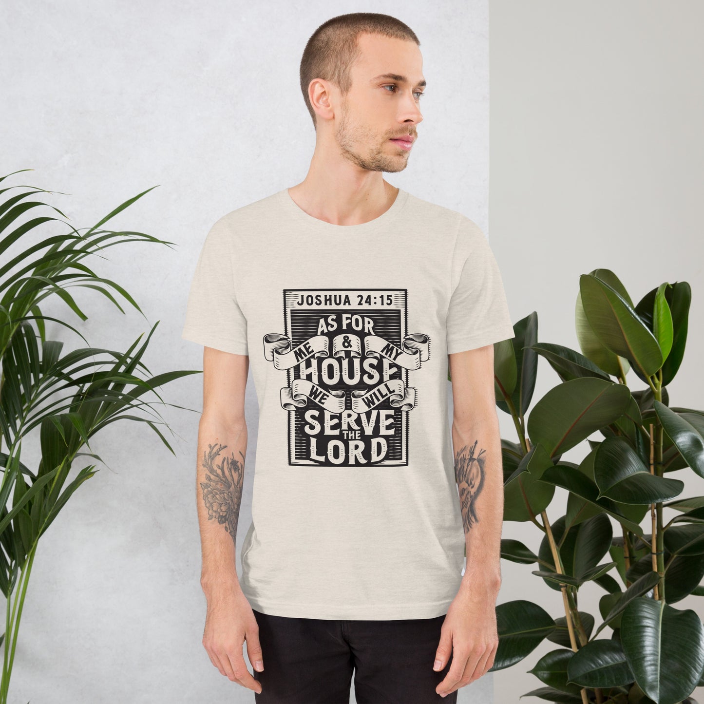 Joshua 24:15 +++ Unisex t-shirt