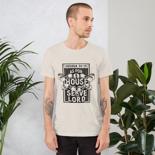 Joshua 24:15 +++ Unisex t-shirt